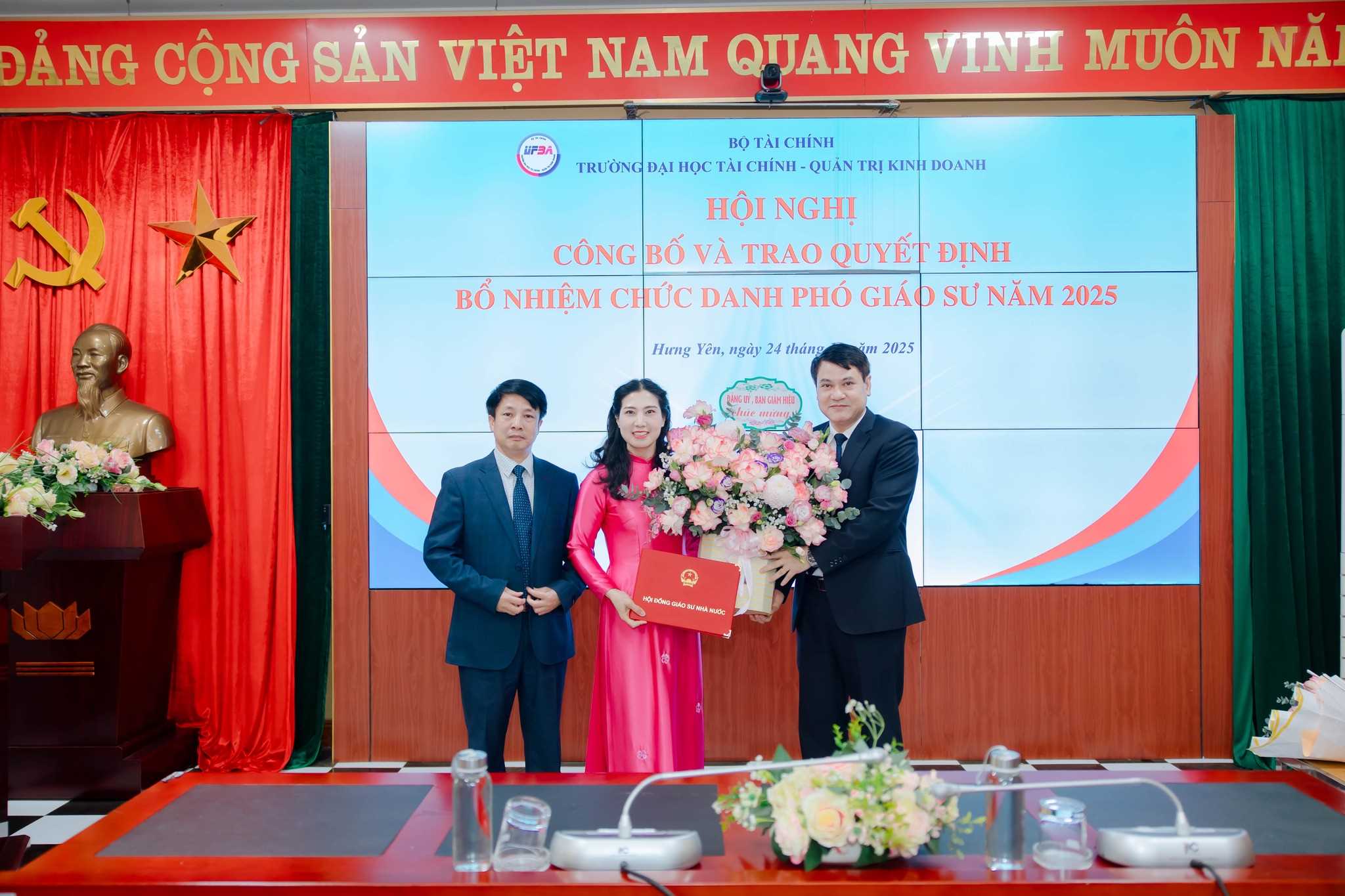 Conference Announcing and Presenting the Decision on the Appointment of the Associate Professor Title in 2025